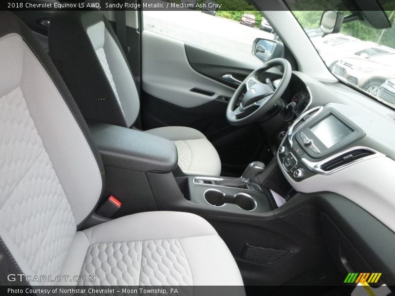 Sandy Ridge Metallic / Medium Ash Gray 2018 Chevrolet Equinox LS AWD