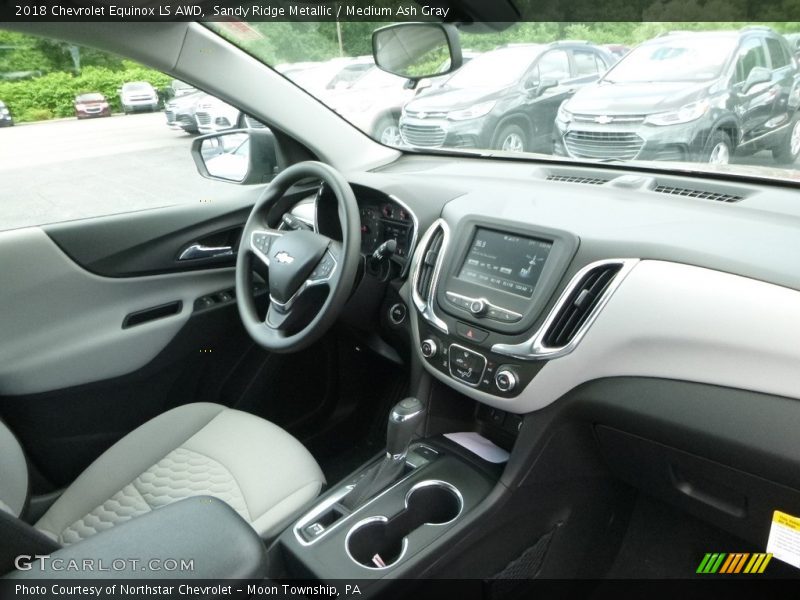 Sandy Ridge Metallic / Medium Ash Gray 2018 Chevrolet Equinox LS AWD