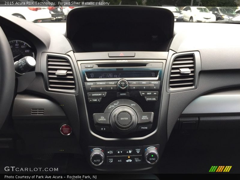 Forged Silver Metallic / Ebony 2015 Acura RDX Technology