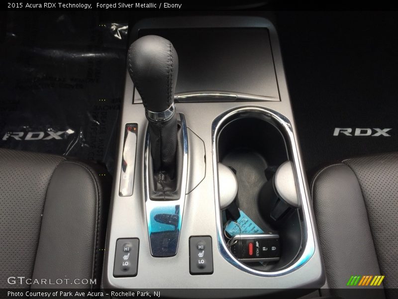 Forged Silver Metallic / Ebony 2015 Acura RDX Technology