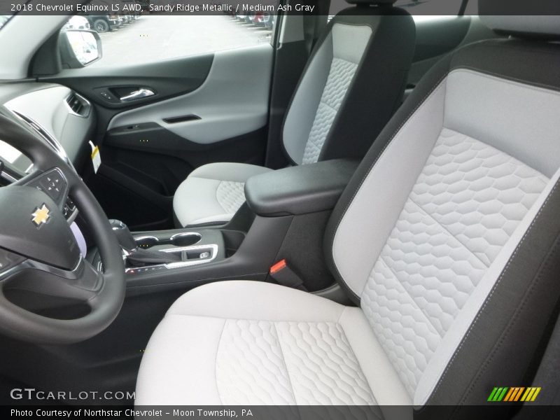 Sandy Ridge Metallic / Medium Ash Gray 2018 Chevrolet Equinox LS AWD