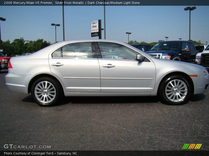 Silver Frost Metallic / Dark Charcoal/Medium Light Stone 2006 Mercury Milan V6 Premier