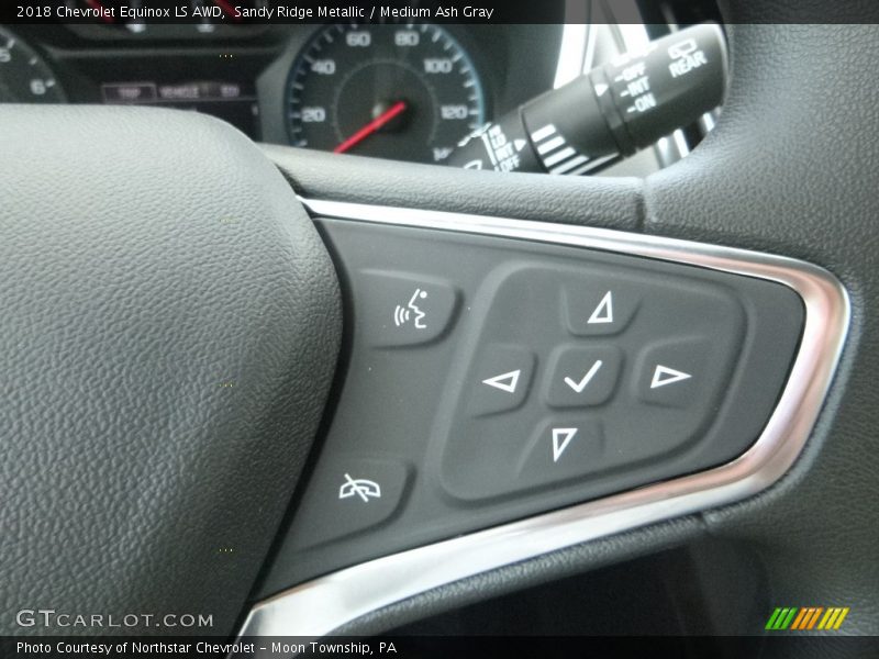 Sandy Ridge Metallic / Medium Ash Gray 2018 Chevrolet Equinox LS AWD