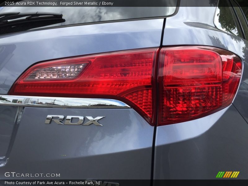 Forged Silver Metallic / Ebony 2015 Acura RDX Technology