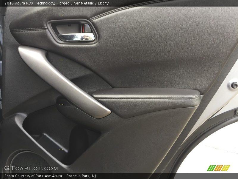 Forged Silver Metallic / Ebony 2015 Acura RDX Technology