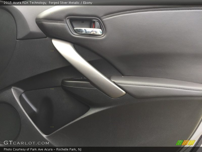 Forged Silver Metallic / Ebony 2015 Acura RDX Technology