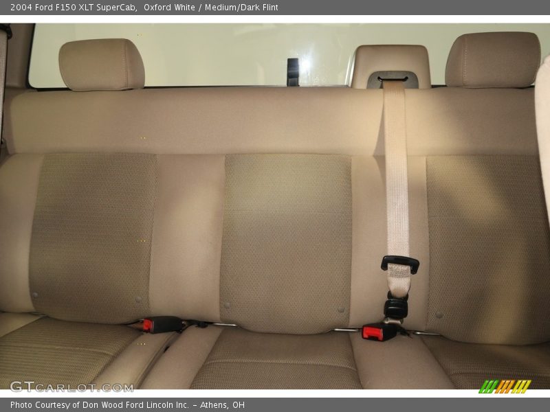 Oxford White / Medium/Dark Flint 2004 Ford F150 XLT SuperCab