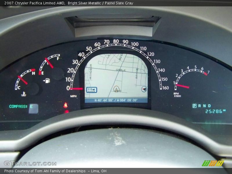 Bright Silver Metallic / Pastel Slate Gray 2007 Chrysler Pacifica Limited AWD