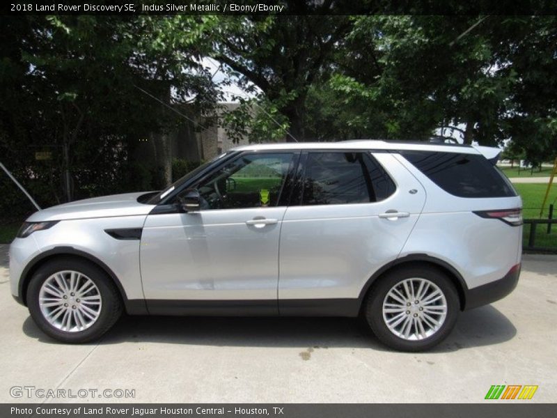 Indus Silver Metallic / Ebony/Ebony 2018 Land Rover Discovery SE