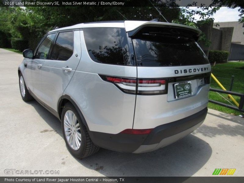 Indus Silver Metallic / Ebony/Ebony 2018 Land Rover Discovery SE