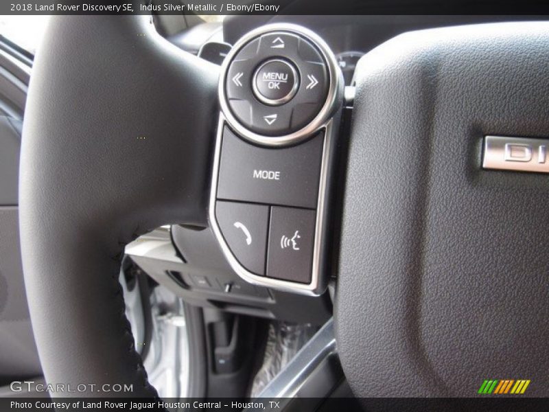 Indus Silver Metallic / Ebony/Ebony 2018 Land Rover Discovery SE