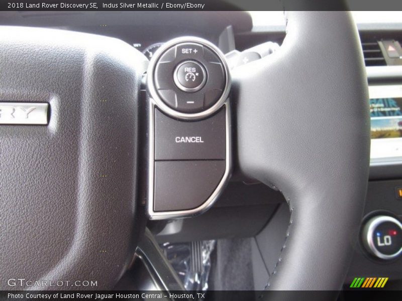 Indus Silver Metallic / Ebony/Ebony 2018 Land Rover Discovery SE