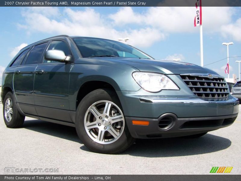 Magnesium Green Pearl / Pastel Slate Gray 2007 Chrysler Pacifica Touring AWD