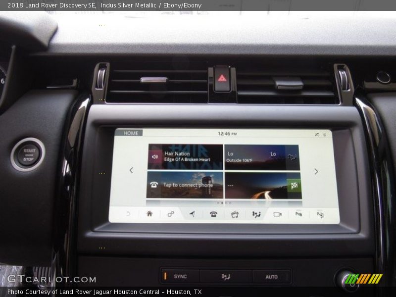 Indus Silver Metallic / Ebony/Ebony 2018 Land Rover Discovery SE