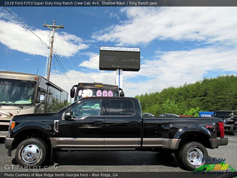 Shadow Black / King Ranch Java 2018 Ford F350 Super Duty King Ranch Crew Cab 4x4