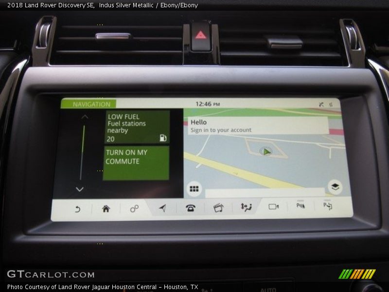 Indus Silver Metallic / Ebony/Ebony 2018 Land Rover Discovery SE