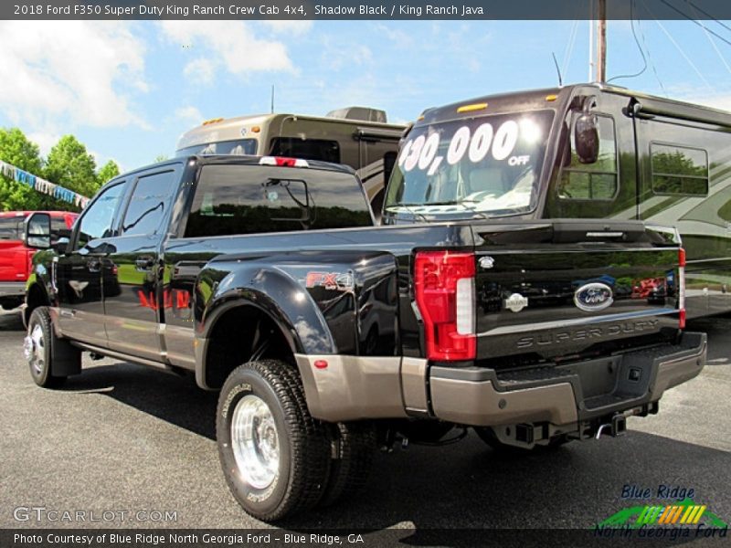 Shadow Black / King Ranch Java 2018 Ford F350 Super Duty King Ranch Crew Cab 4x4