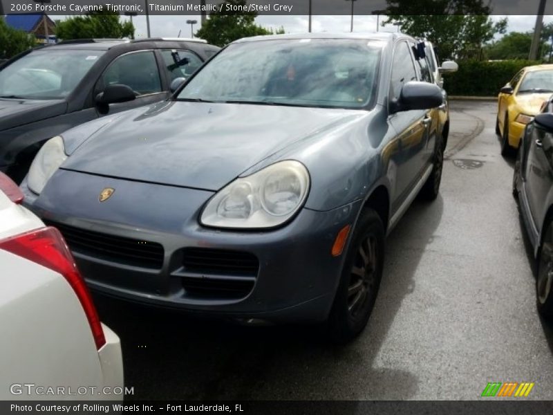 Titanium Metallic / Stone/Steel Grey 2006 Porsche Cayenne Tiptronic