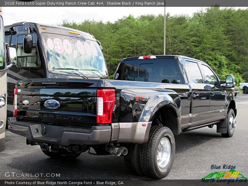 Shadow Black / King Ranch Java 2018 Ford F350 Super Duty King Ranch Crew Cab 4x4