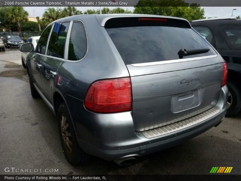 Titanium Metallic / Stone/Steel Grey 2006 Porsche Cayenne Tiptronic