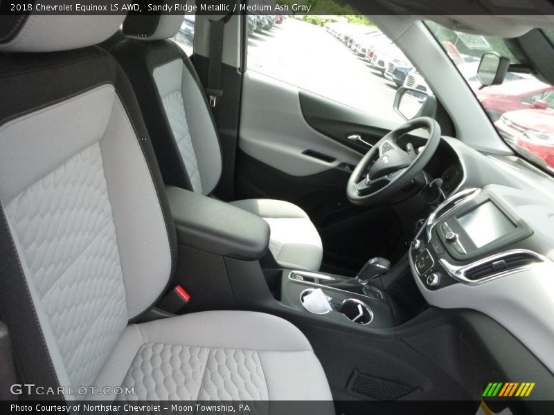 Sandy Ridge Metallic / Medium Ash Gray 2018 Chevrolet Equinox LS AWD