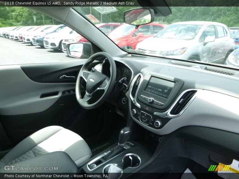 Sandy Ridge Metallic / Medium Ash Gray 2018 Chevrolet Equinox LS AWD