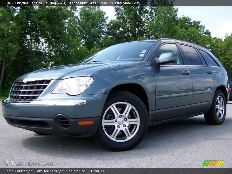 Magnesium Green Pearl / Pastel Slate Gray 2007 Chrysler Pacifica Touring AWD