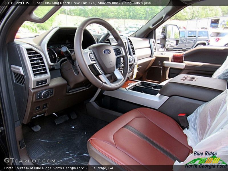 Shadow Black / King Ranch Java 2018 Ford F350 Super Duty King Ranch Crew Cab 4x4