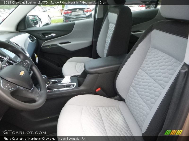 Sandy Ridge Metallic / Medium Ash Gray 2018 Chevrolet Equinox LS AWD