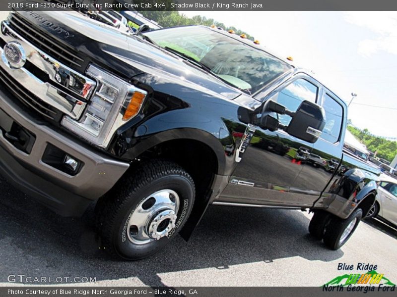 Shadow Black / King Ranch Java 2018 Ford F350 Super Duty King Ranch Crew Cab 4x4