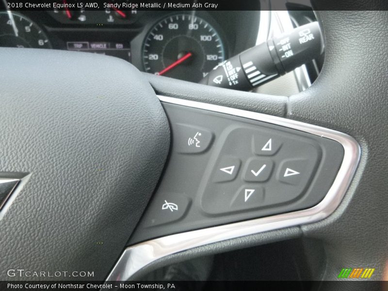 Sandy Ridge Metallic / Medium Ash Gray 2018 Chevrolet Equinox LS AWD
