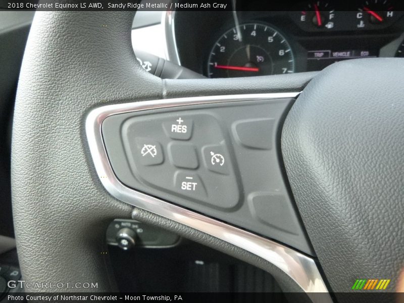 Sandy Ridge Metallic / Medium Ash Gray 2018 Chevrolet Equinox LS AWD