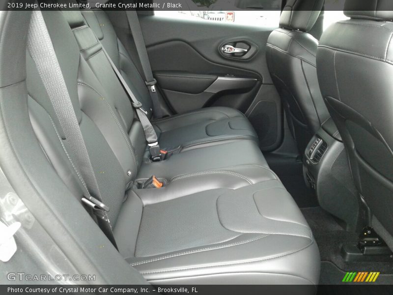 Granite Crystal Metallic / Black 2019 Jeep Cherokee Limited