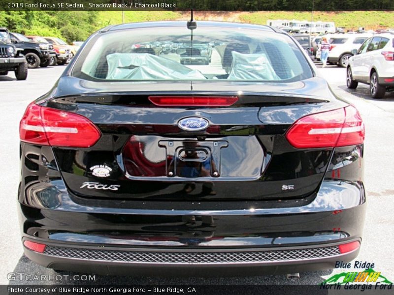 Shadow Black / Charcoal Black 2018 Ford Focus SE Sedan