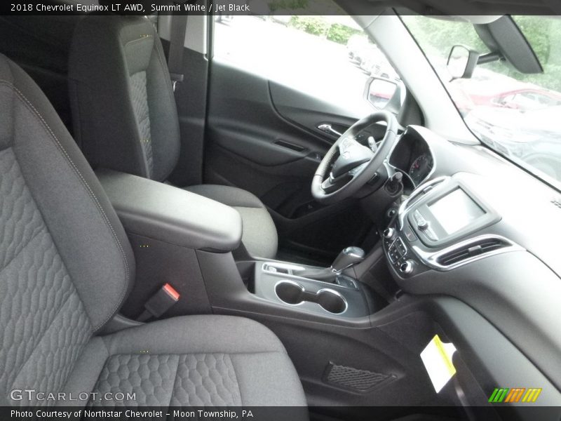 Summit White / Jet Black 2018 Chevrolet Equinox LT AWD