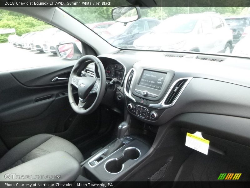 Summit White / Jet Black 2018 Chevrolet Equinox LT AWD