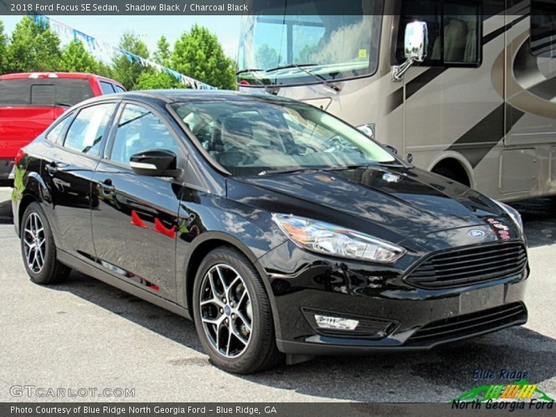 Shadow Black / Charcoal Black 2018 Ford Focus SE Sedan