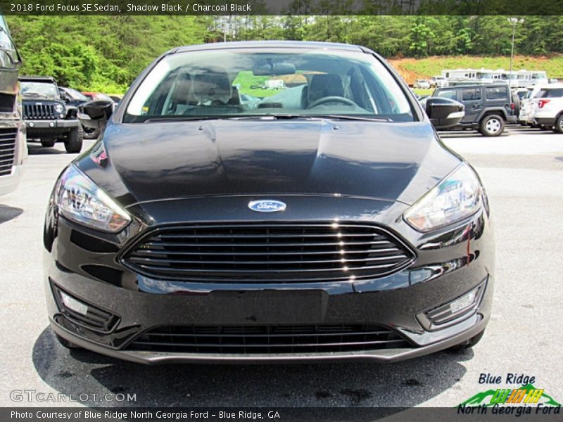 Shadow Black / Charcoal Black 2018 Ford Focus SE Sedan