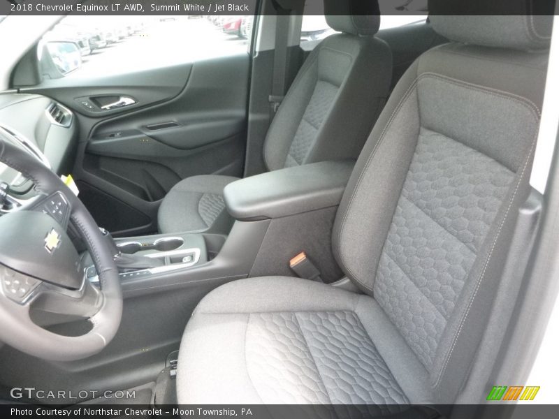 Summit White / Jet Black 2018 Chevrolet Equinox LT AWD