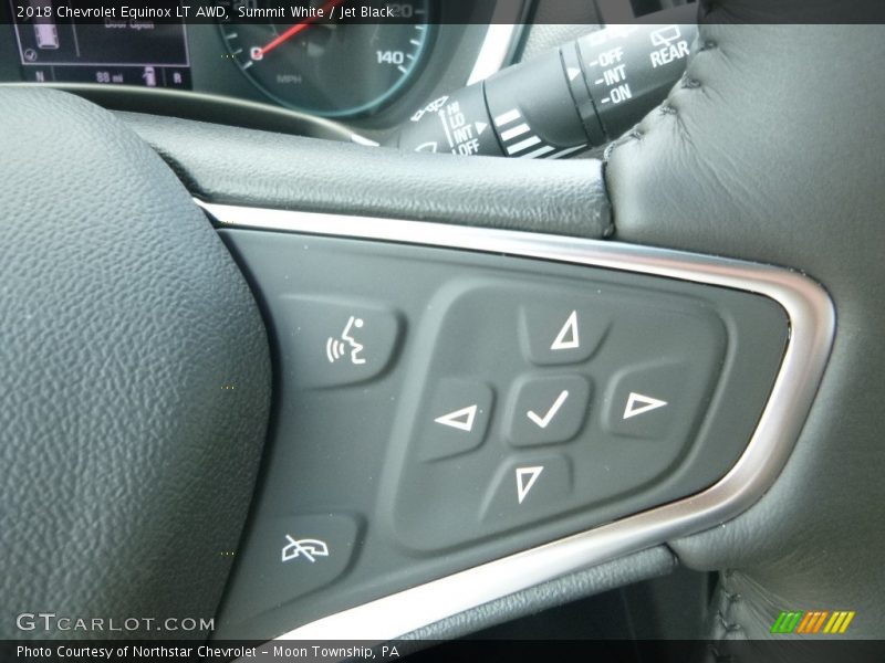 Summit White / Jet Black 2018 Chevrolet Equinox LT AWD