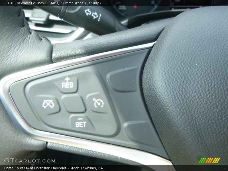 Summit White / Jet Black 2018 Chevrolet Equinox LT AWD