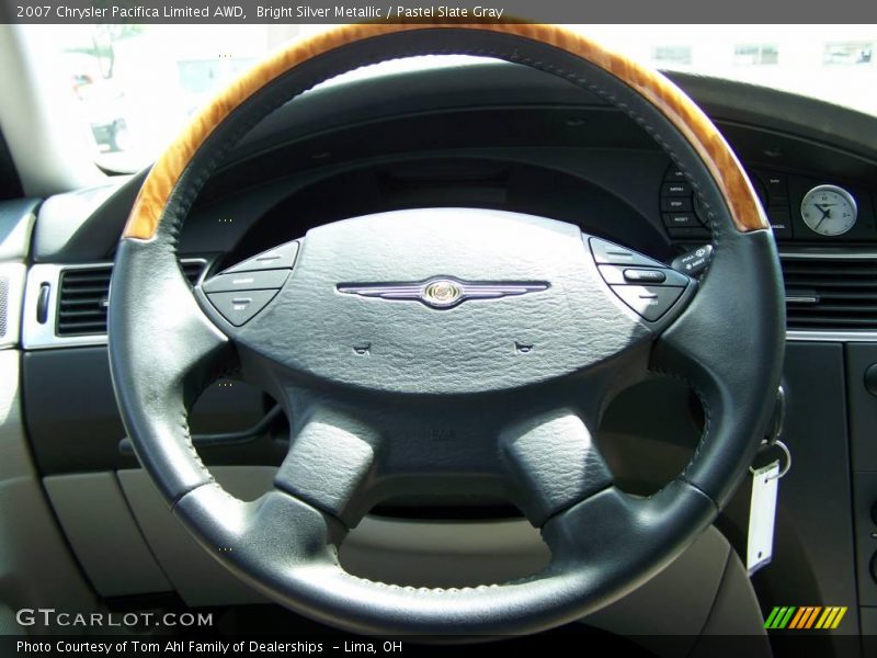 Bright Silver Metallic / Pastel Slate Gray 2007 Chrysler Pacifica Limited AWD