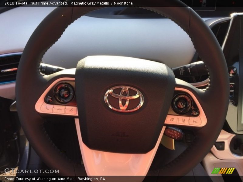 Magnetic Gray Metallic / Moonstone 2018 Toyota Prius Prime Advanced