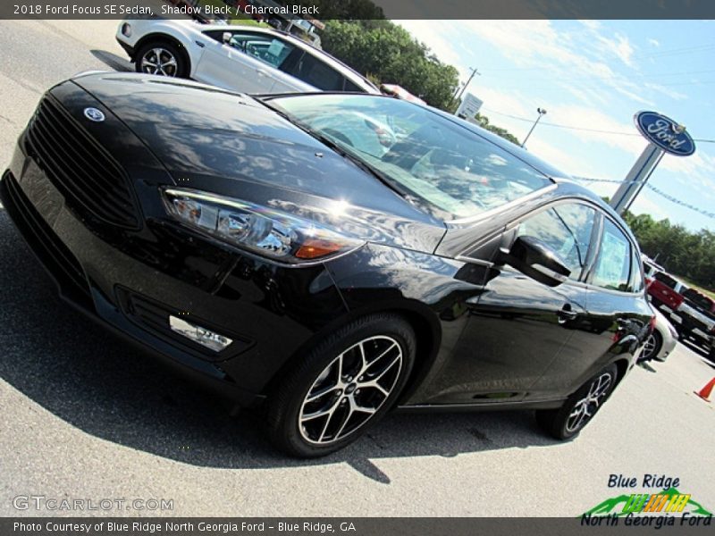 Shadow Black / Charcoal Black 2018 Ford Focus SE Sedan