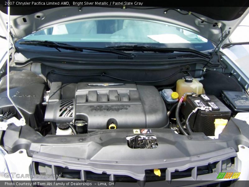 Bright Silver Metallic / Pastel Slate Gray 2007 Chrysler Pacifica Limited AWD