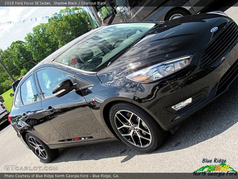 Shadow Black / Charcoal Black 2018 Ford Focus SE Sedan
