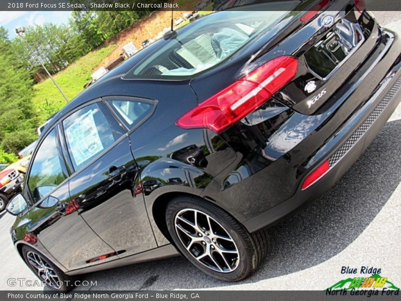 Shadow Black / Charcoal Black 2018 Ford Focus SE Sedan