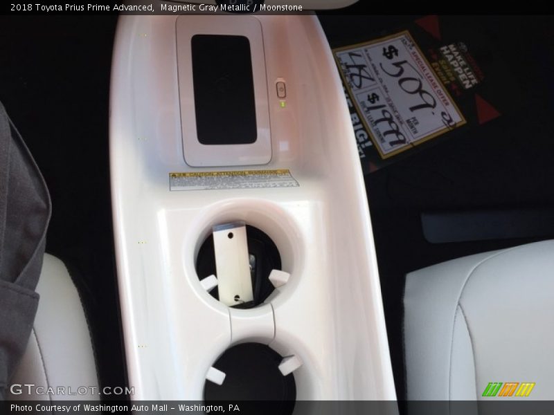 Magnetic Gray Metallic / Moonstone 2018 Toyota Prius Prime Advanced