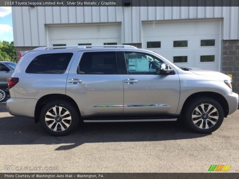  2018 Sequoia Limited 4x4 Silver Sky Metallic