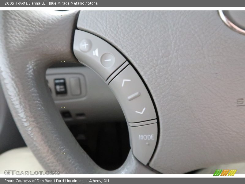 Blue Mirage Metallic / Stone 2009 Toyota Sienna LE